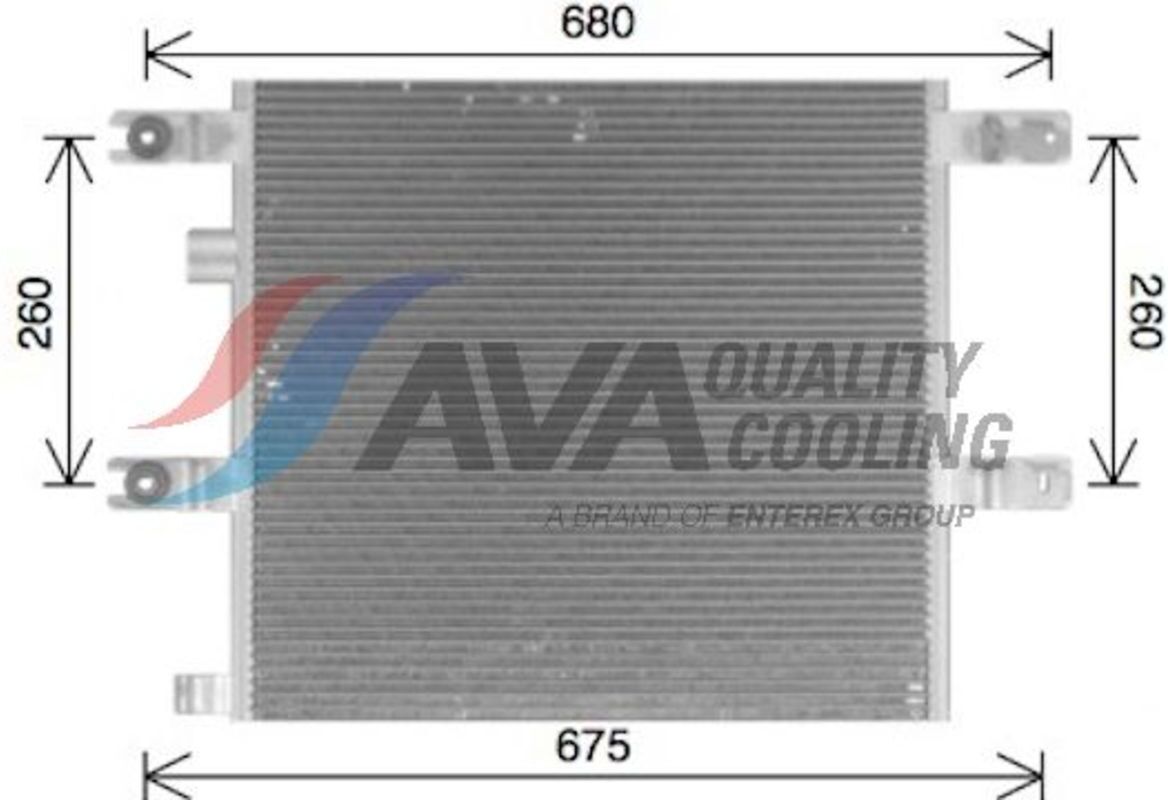 Kondensator, Klimaanlage HIGHWAY AUTOMOTIVE 40057012