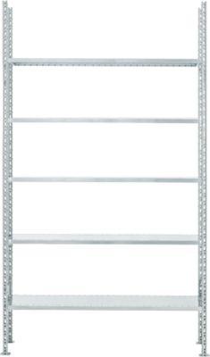 Fachbodenregal FBR 2200, Grundregal, 1345 x 600 mm, 5 Böden