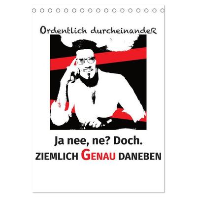 Ordentlich durcheinander (Tischkalender 2027 DIN A5 hoch), CALVENDO Monatskalender