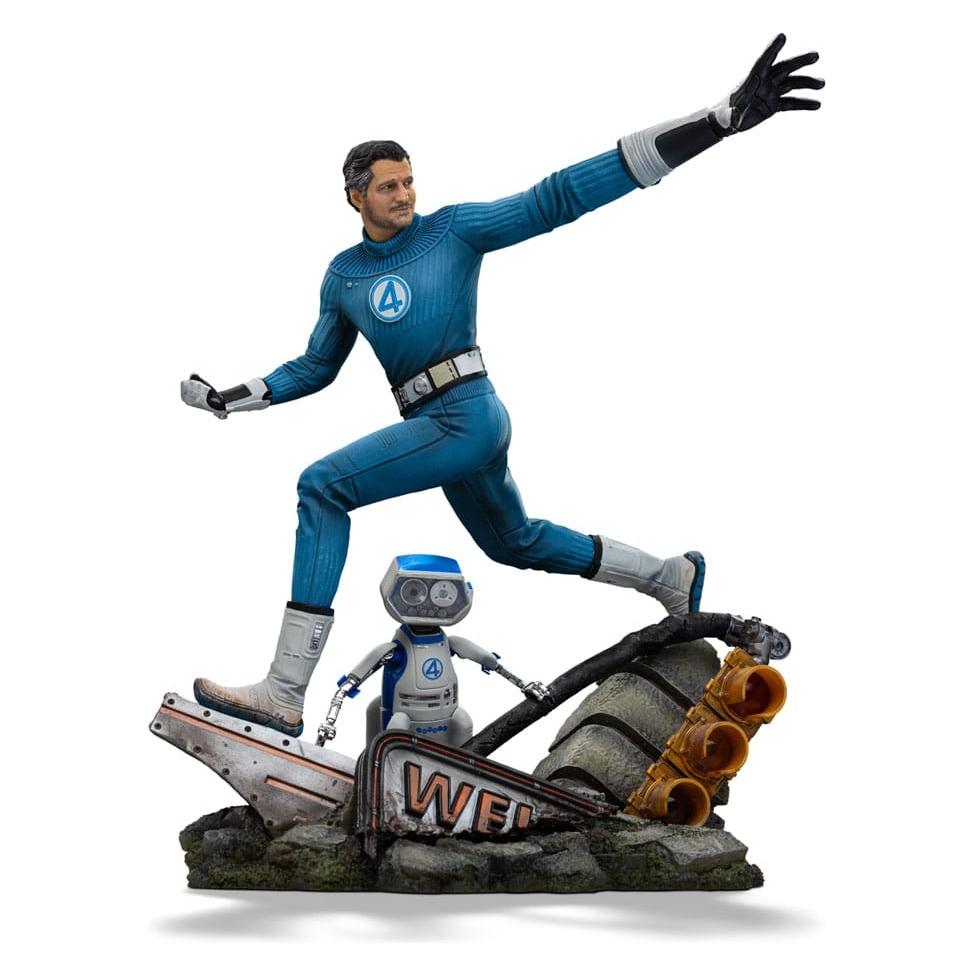 Iron Studios Fantastic Four Art Scale Statue 1/10 Mr. Fantastic and H.E.R.B.I.E 26 cm (IS57767)