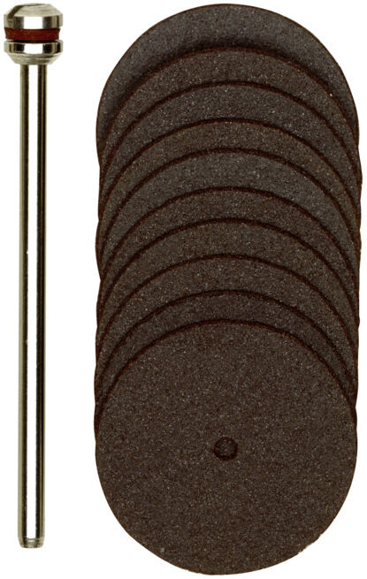 Proxxon Disques de coupe, Ø 22 mm, 10 pièces + 1 support (28810)