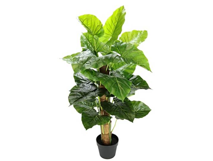 Künstliche Philo-Pflanze im Topf Monstera Kunst-Pflanze Seidenblumen Real Touch grün Kunstpflanzen künstliche Pflanzen Grünpflanze Dekopflanze Kunstbaum Baum groß