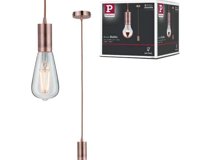 Paulmann Neordic Lampe à suspendre Haldis