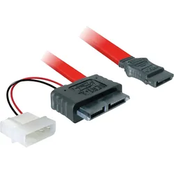 DELOCK 84390 - SATA Slimline Buchse + 2pin Power > SATA