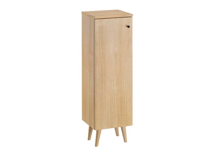 Bad-Kommode in Eiche Dekor Stehend