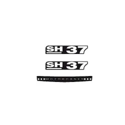 SHAD SH37 Aufkleber