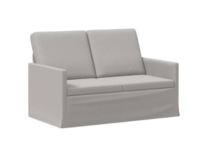 vidaXL 2-Sitzer Sofa Wolkengrau 130 x 81 x 82 cm Stoff