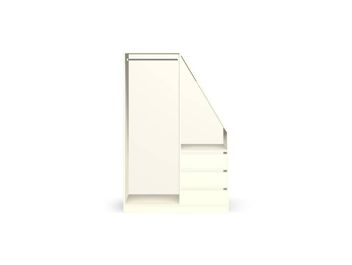 Dachschrägenschrank nach Maß Premium Dekore Creme