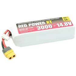 Red Power Modellbau-Akkupack (LiPo) 14.8 V 3000 mAh Zellen-Zahl: 4 Softcase XT60 15426
