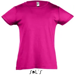 SOLS Mädchen T-Shirt 11981 fuchsia 4 Jahre (96/104)