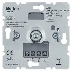Berker DALI Drehpot.Tunable white m 2998 Netzt., Widerstand