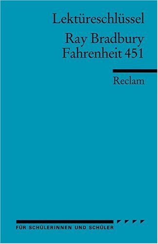Heinz Arnold - Lektüreschlüssel zu Ray Bradbury: Fahrenheit 451 - Preis vom 11.10.2026 03:10:56 h