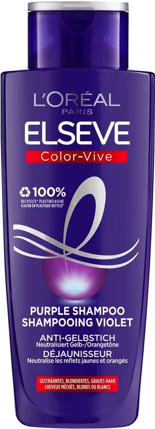 L'Oréal Paris - Color-Vive : Purple Shampoo Anti-Gelbstich, Color Vive Purple, 200 ml