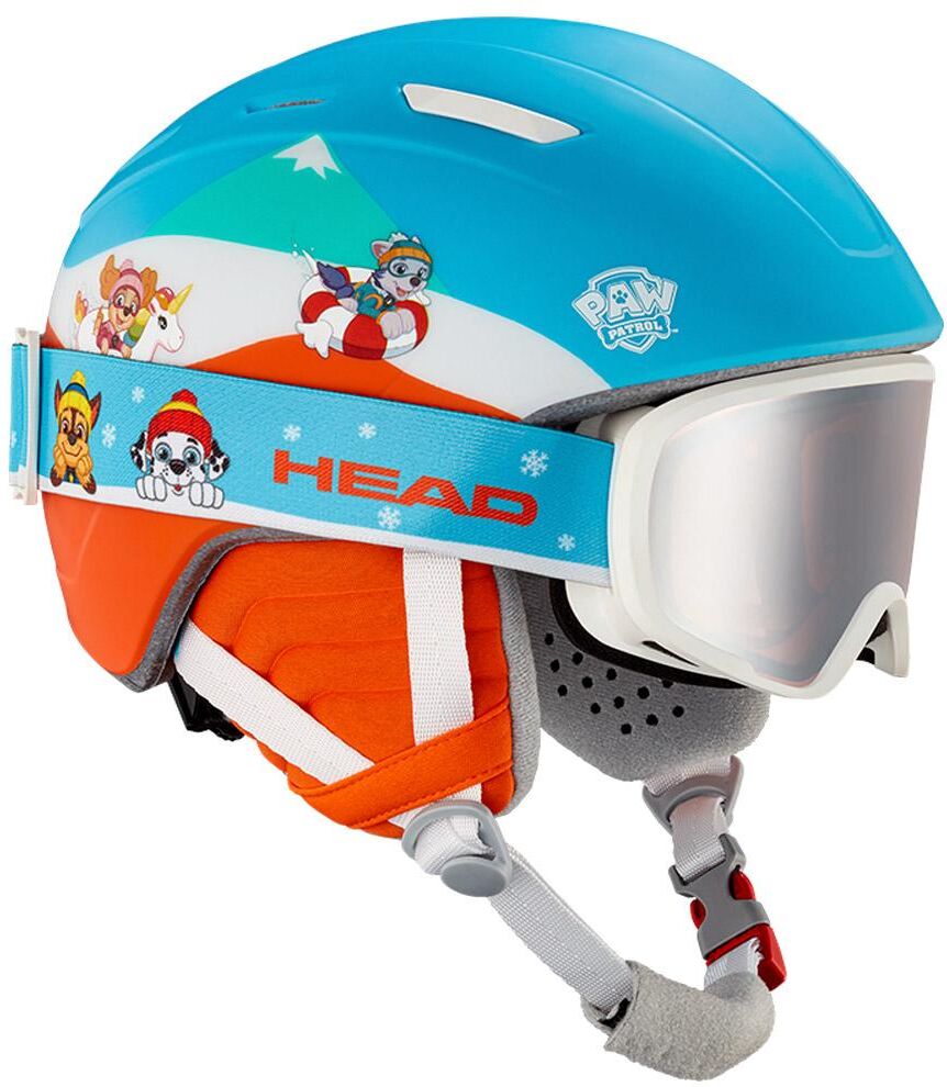 Head  - Mojo Set Paw Silver Red - XS-S - Casque de ski