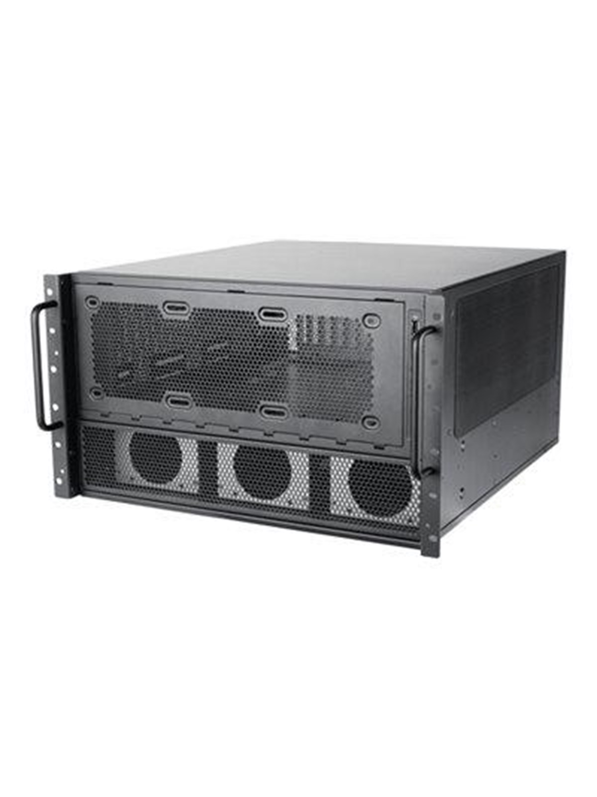 SilverStone RM600 - Gehäuse - Server (Rack) - Schwarz