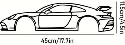 Uplift Picks Durable Metal Racing Car Wall Art For Stylish Kids Room Decor 11