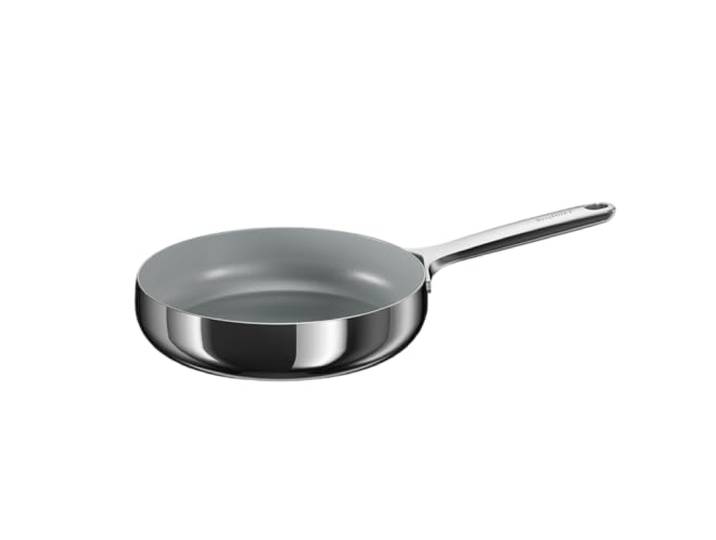 Berghoff Home Edelstahl Bratpfanne 24cm – Antihaft-Pfanne ohne PFAS – Induktionsgeeignet – kleine Pfanne für alle Herdarten – Non-Stick Bratpfanne