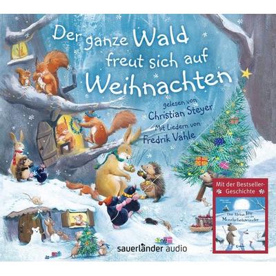 Der ganze Wald freut sich auf Weihnachten - Paul Bright,Gillian Lobel,Elizabeth Baguley, CD, 9783839849934