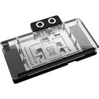 Core RX 9070 XT Nitro+, Wasserkühlung transparent/chrom, inkl. Backplate