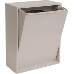 ReCollector Recycling Box Wandmülleimer, beige