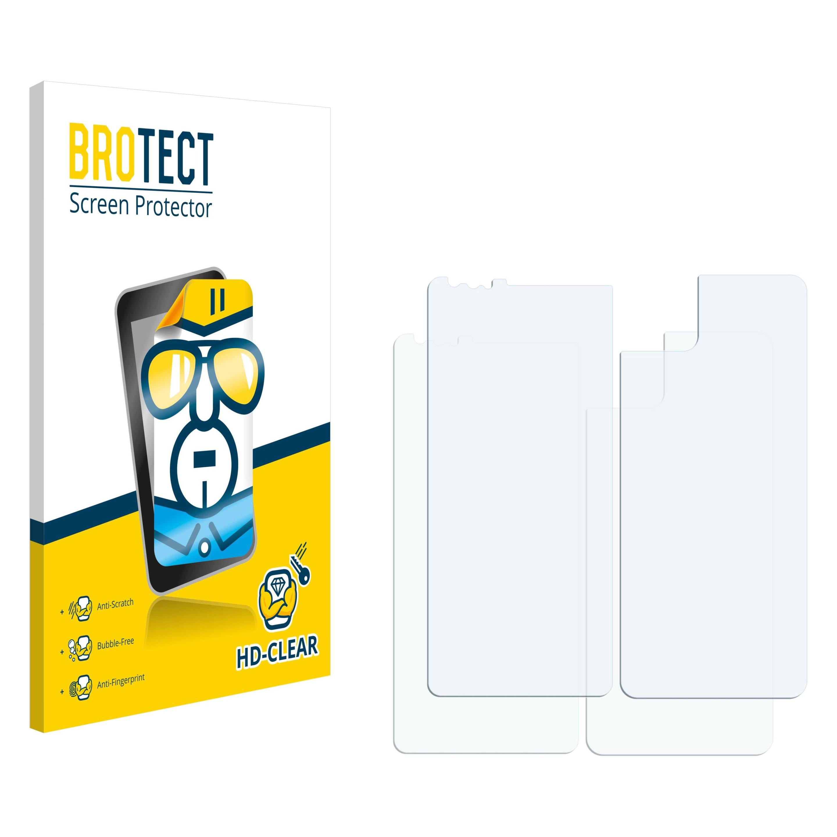 Brotect Schutzfolie Displayschutz Displayschutzfolie Folie Klar Transparent (Google Pixel 4 XL) (1836758)