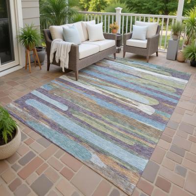 Addison Rugs Machine Washable Indoor/ Outdoor Casual Merriam Chantille Rug