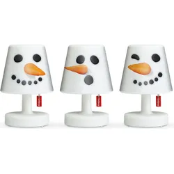X-mas Cappie Snowmen Lampenschirme für Edison The Mini, 3 St.