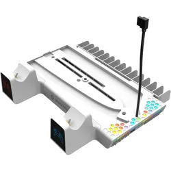 Oniverse Nexus 5 Multifunctionele Standaard (PS5/ PS5 Slim) Wit (ONICSMLT-PS5-WHT) (PS5), Weiteres Gaming Zubehör, Weiss