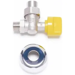 Bosch Hausgeräte, Ventil, BOSCH Installationszubehör Nr. 440/11 Gashahn R 1/2 mit TAE, Eckform