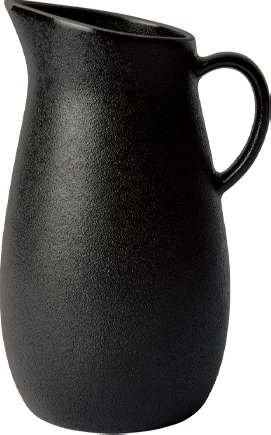 Aida Raw Kande Med Hank 60 Cl - Titanium Black