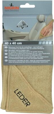 Nigrin Reinigungstücher Microfasertuch Leder 71115