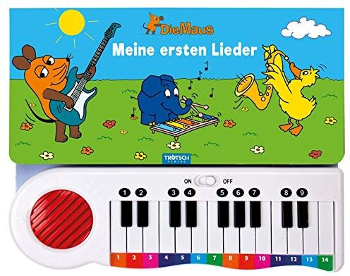 Trötsch Verlag GmbH & Co. KG - Meine ersten Lieder Die Maus: mit kleinem Mini-Keyboard - Preis vom 13.10.2026 11:25:28 h