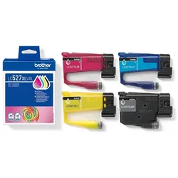 Brother LC-527-XL (LC527XLVAL) - Tintenpatrone, black + color (schwarz + farbe)