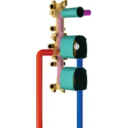 hansgrohe AXOR ShowerSolutions Grundkörper für Absperrventil 120/120 Unterputz, 10971180