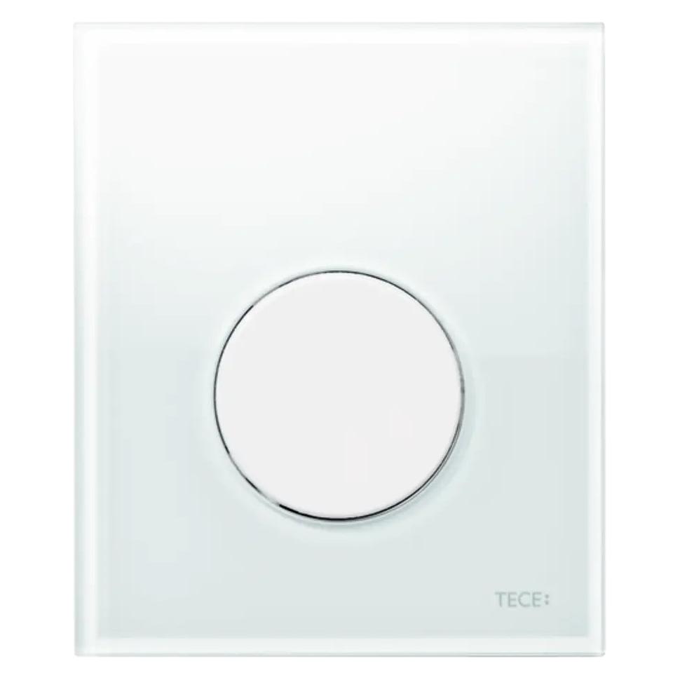 TECE TECEloop Urinal-Bettigungsplatte Glas 9242650 wei (9242650)