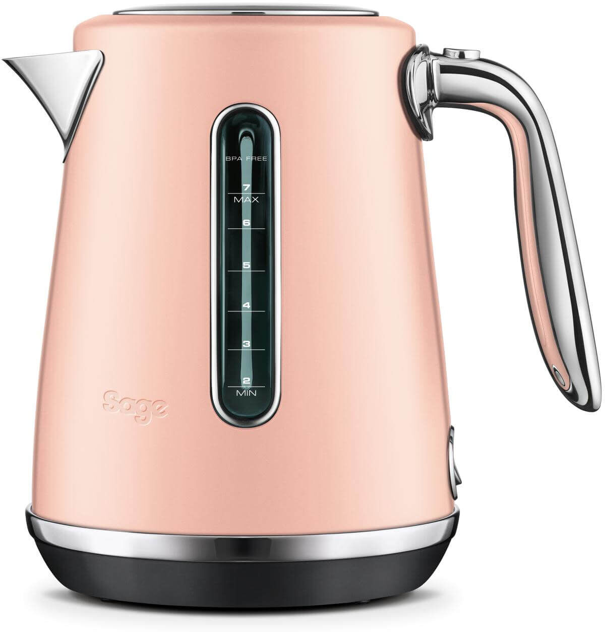Sage Appliances SKE735RWM Soft Top Luxe Kettle - Rosewater Meringue
