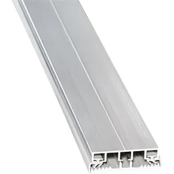 Durchschraubprofil universal extra Alu-Gummi bei Überhang – 60 mm breit 3000 mm lang