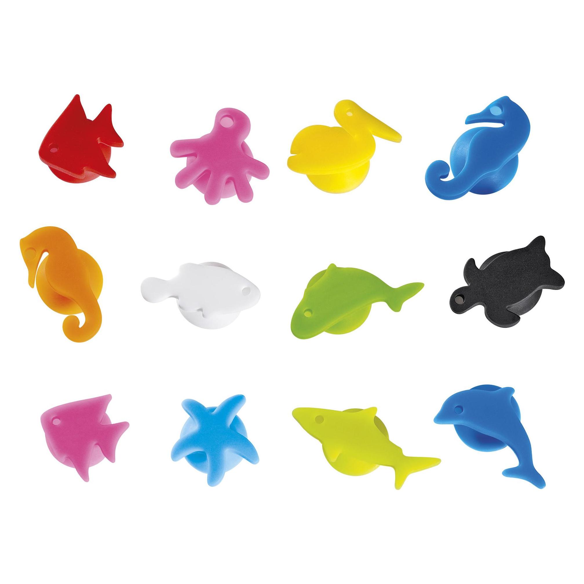 Cilio Glasmarker Nautico 12tlg (12x) (cilio tisch-accessoires) Mindestbestellmenge: 6 Stück