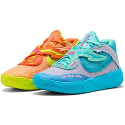 PUMA MB.05 Rick & Morty Basketballschuhe 01 - rickie orange/electric peppermint 39