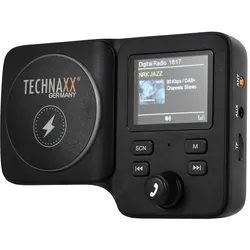Technaxx FMT1800 DAB+ mit Magnethalterung & kabellosem Laden, Auto Adapter