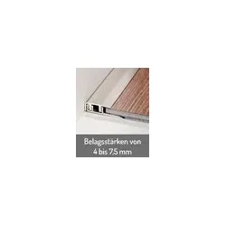 Corpet Küberit Design-Clip - Abschlussprofil - sand - Länge 90 cm