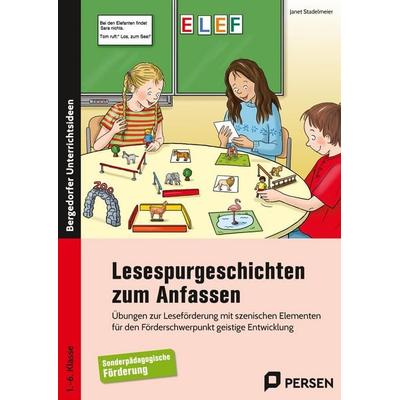Lesespurgeschichten zum Anfassen, Taschenbuch von Janet Stadelmeier, Persen Verlag in der AAP Lehrerwelt GmbH, 978-3-403-20882-2