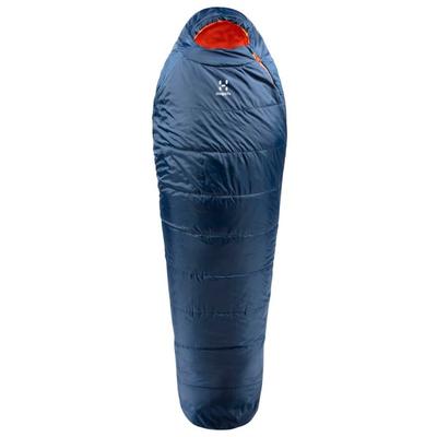 Haglöfs - Tarius -5 - Kunstfaserschlafsack Gr 190 cm Zip: Left Blau/ Tangerine