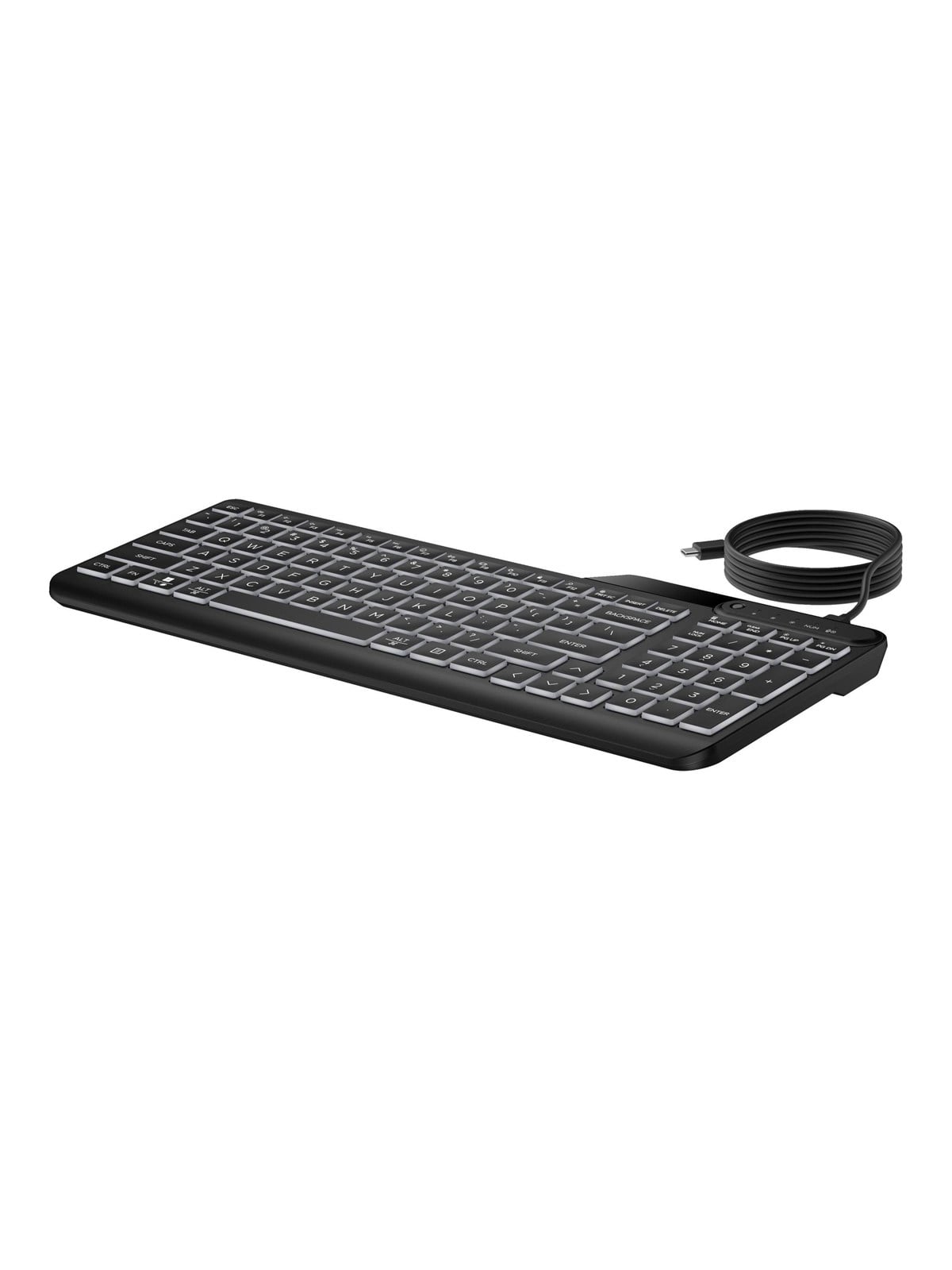 HP 405 - Tastatur - 65% - Englisch - Schwarz