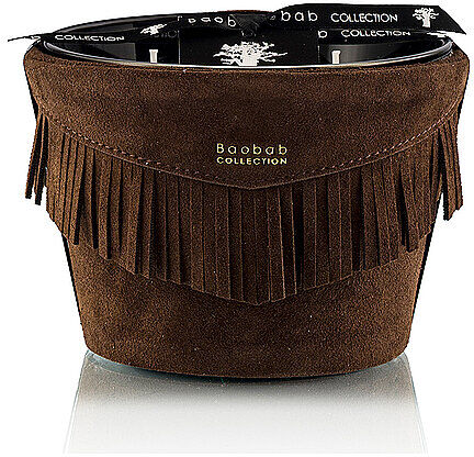 BAOBAB COLLECTION Kerze 500g CALAMITY JANE Deadwood braun EG