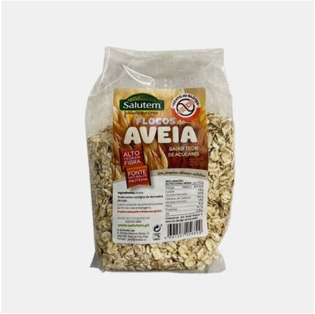 FLOCOS DE AVEIA SEM GLUTEN 250g SALUTEM