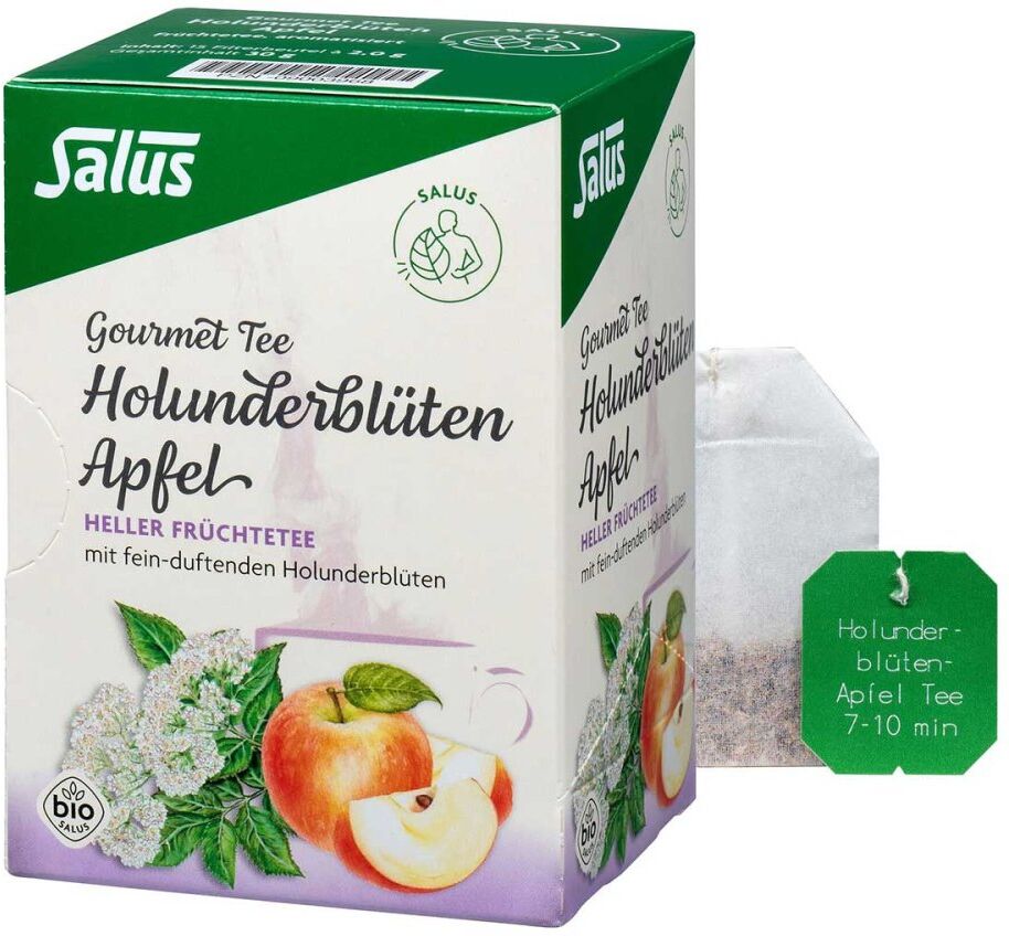 Holunderblüten Apfel Tee Salus 15stk