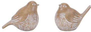 Melrose International Resin Bird Figurines (Set of 6)
