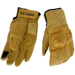 Rokker Tucson Rough, Handschuhe - Hellbraun - 3XL