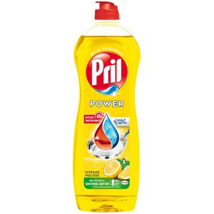 Pril Spülmittel Power Zitrone & Melisse, selbstaktive Fettlösekraft, kaltaktiv, Flasche, 750 ml